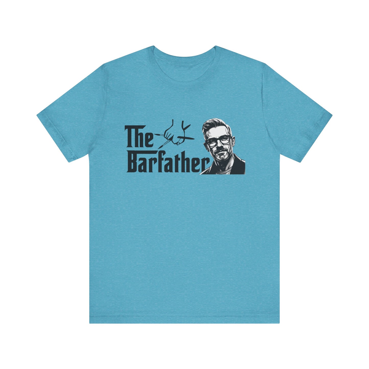 The Barfather T-Shirt, Funny Gift for Bartenders, Unique Father's Day Tee, Unisex Short Sleeve, Craft Cocktail Enthusiast Apparel
