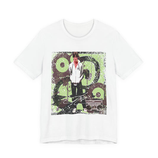 Retro Skate Graphic Tee — Orange Millennial Skateboard Design