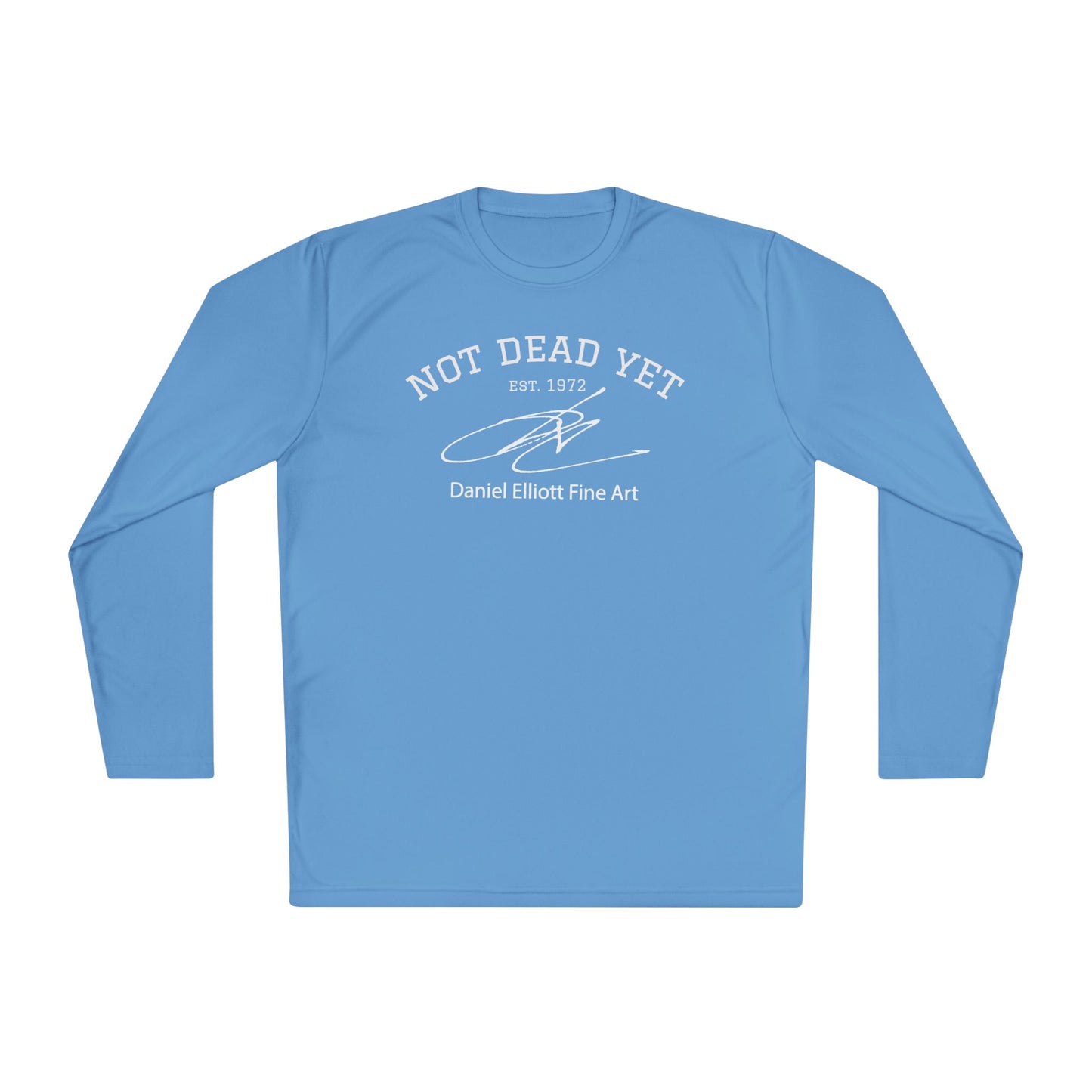 Not Dead Yet Long Sleeve Tee — Vintage Surf Skull Graphic