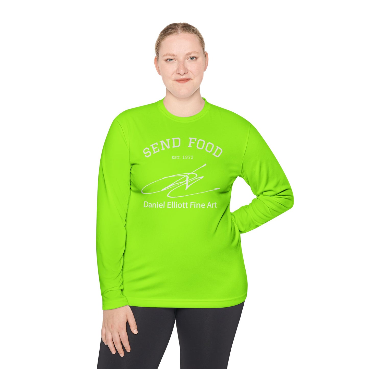 Send Food Long Sleeve Tee — Daniel Elliott Fine Art Signature Shirt