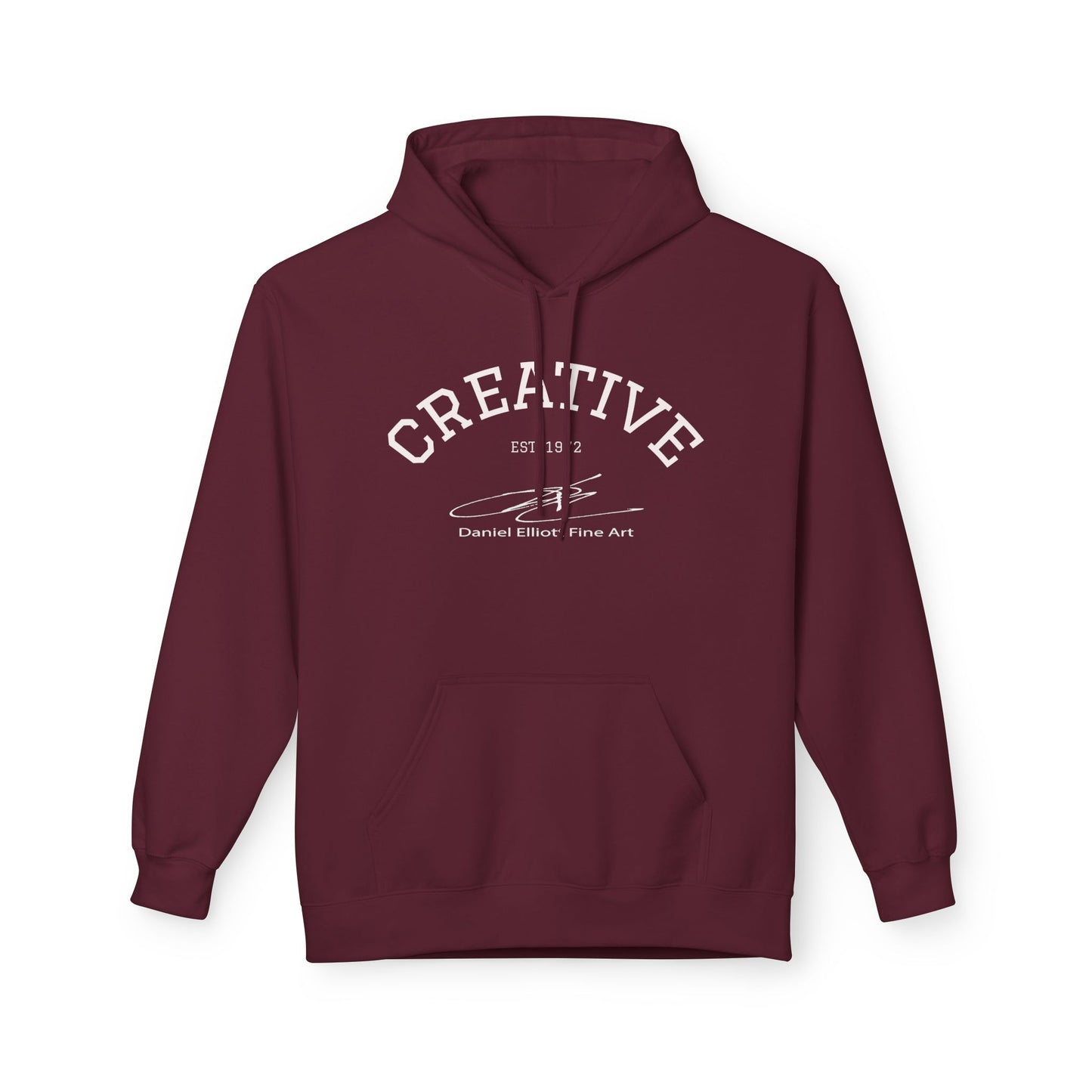 Creative Hoodie— Minimalist Midweight Fleece Pullover