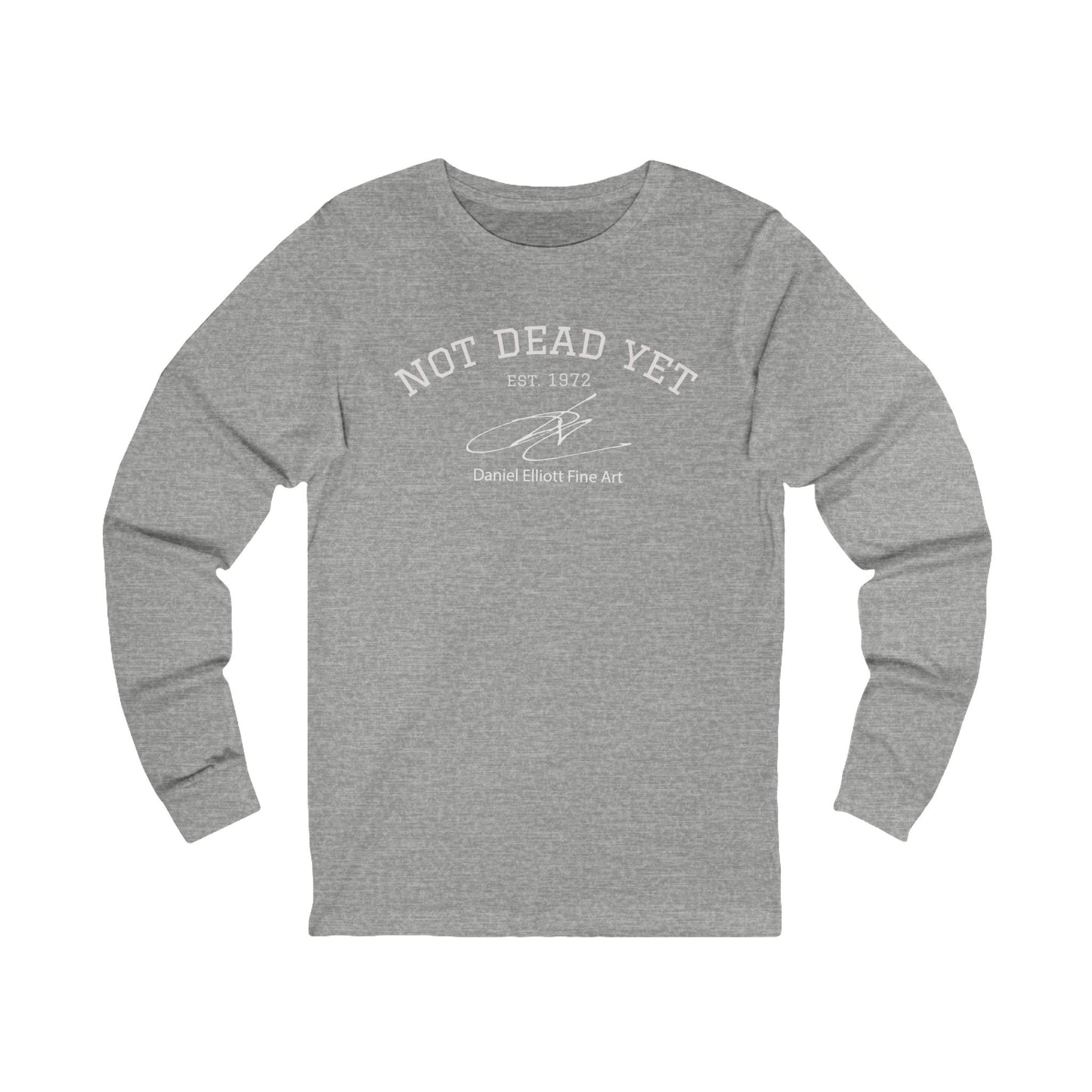 Not Dead Yet Long Sleeve Tee — Vintage Rock Graphic Shirt