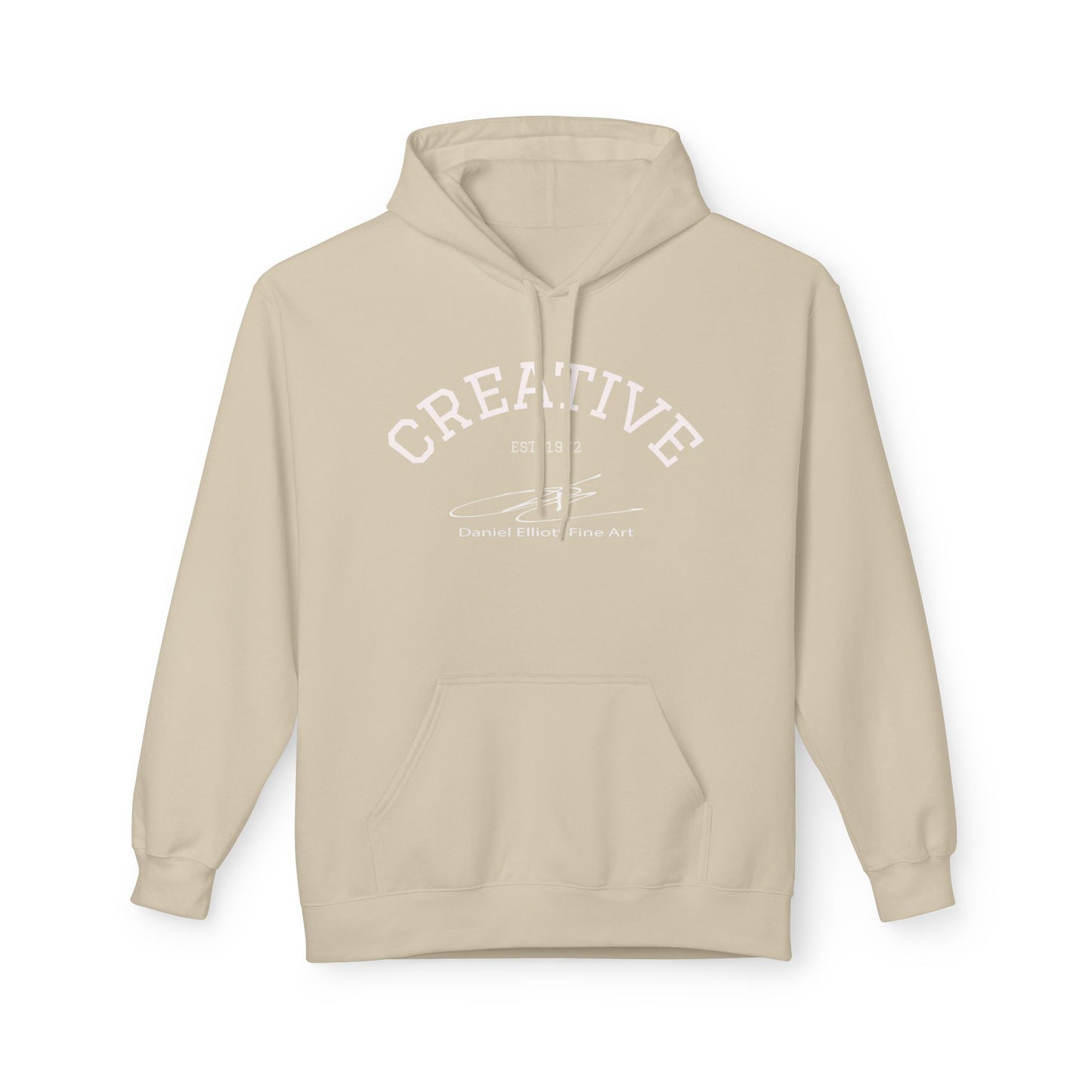 Creative Hoodie— Minimalist Midweight Fleece Pullover