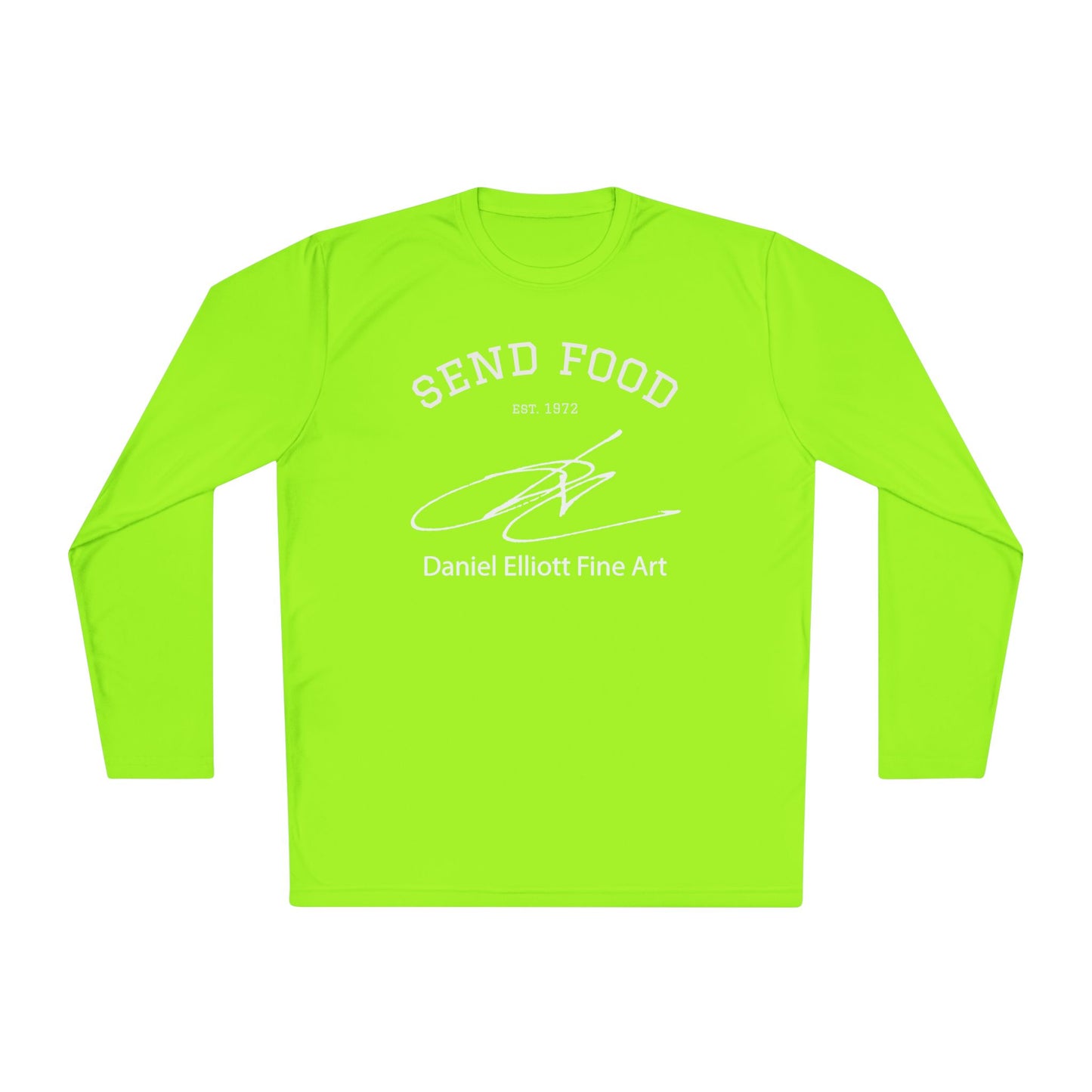 Send Food Long Sleeve Tee — Daniel Elliott Fine Art Signature Shirt