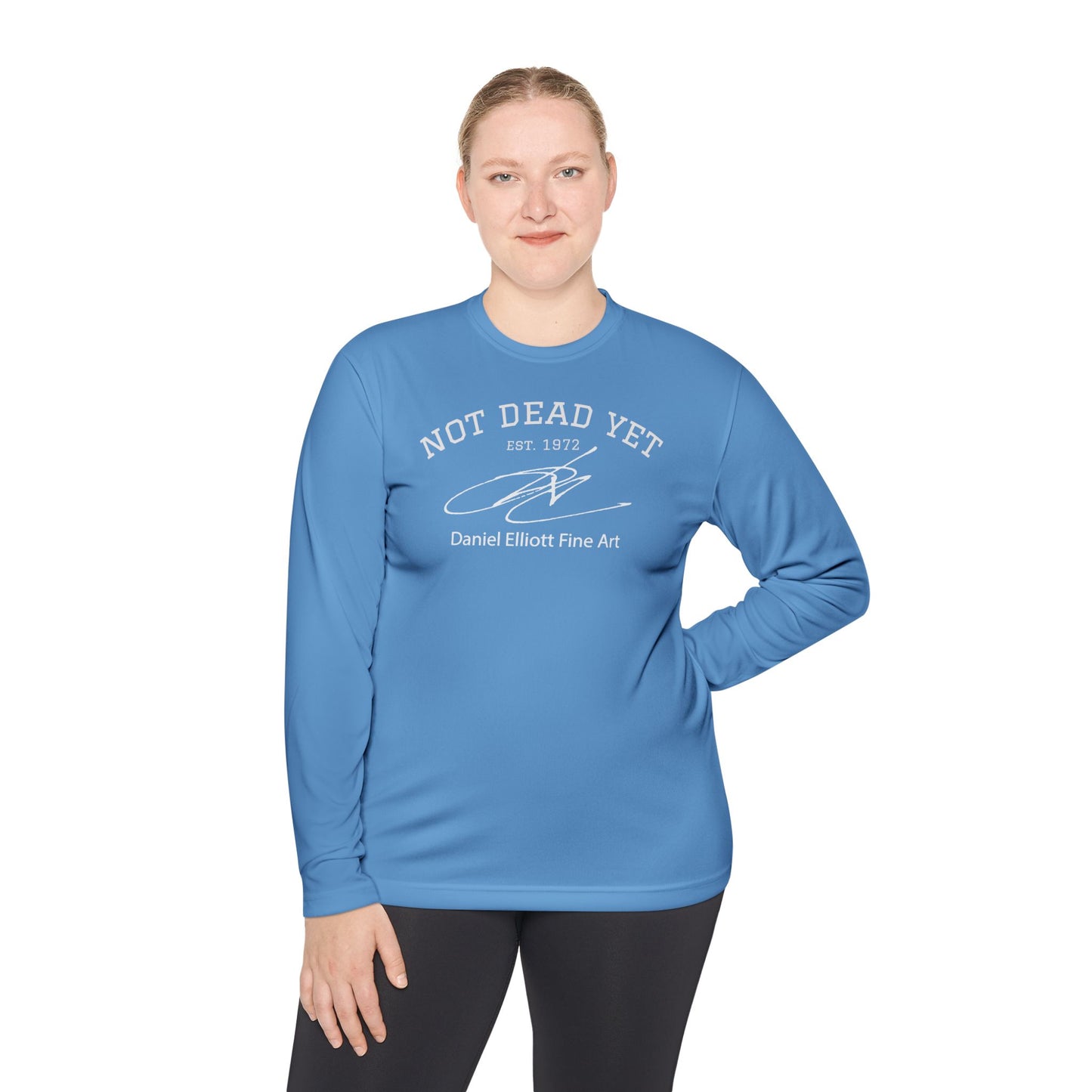 Not Dead Yet Long Sleeve Tee — Vintage Surf Skull Graphic