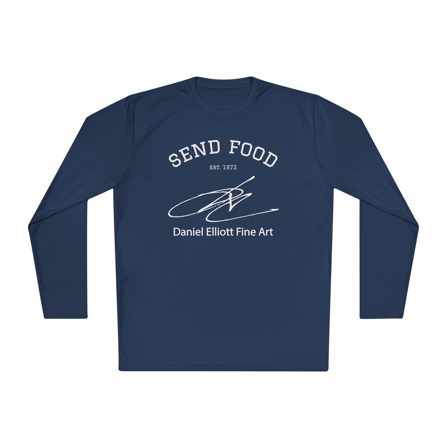 Send Food Long Sleeve Tee — Daniel Elliott Fine Art Signature Shirt
