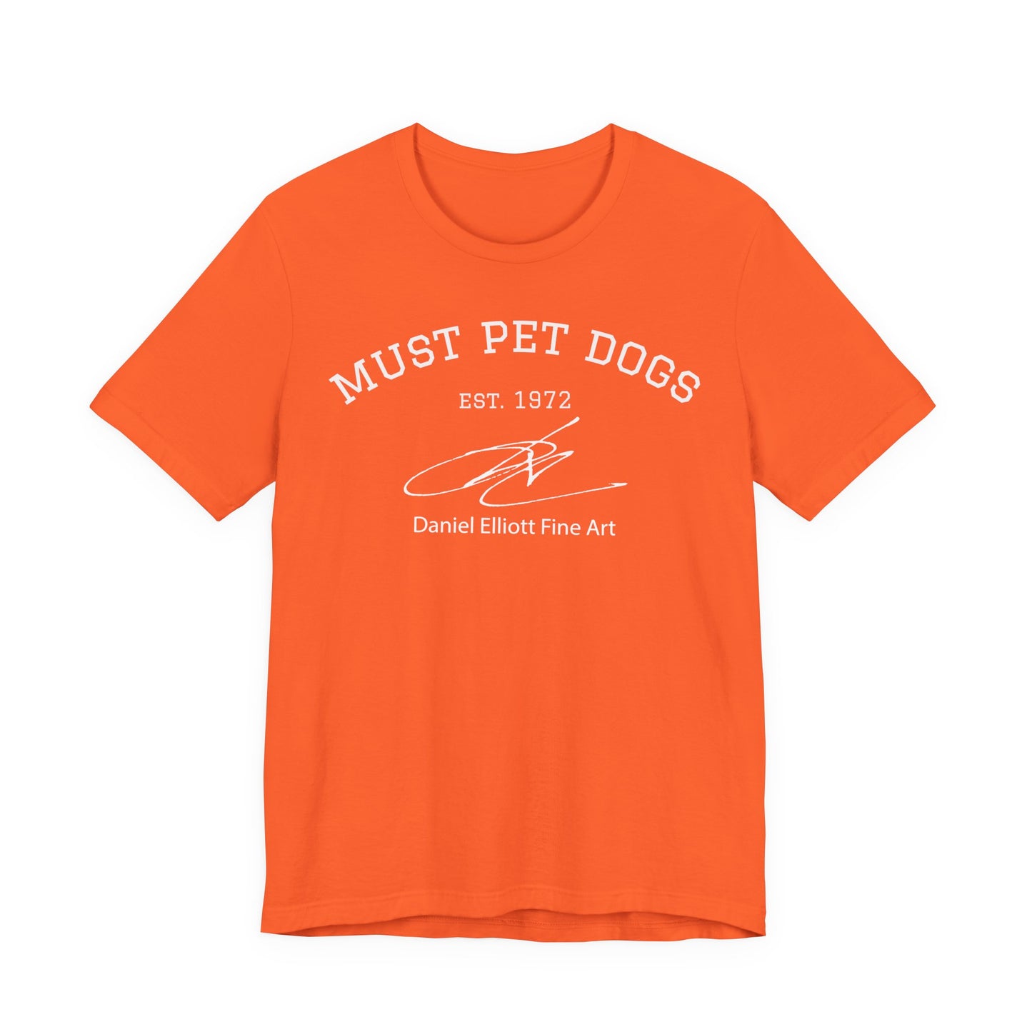 Must Pet Dogs T-Shirt – Dog Lover Graphic Tee (Daniel Elliott Fine Art)