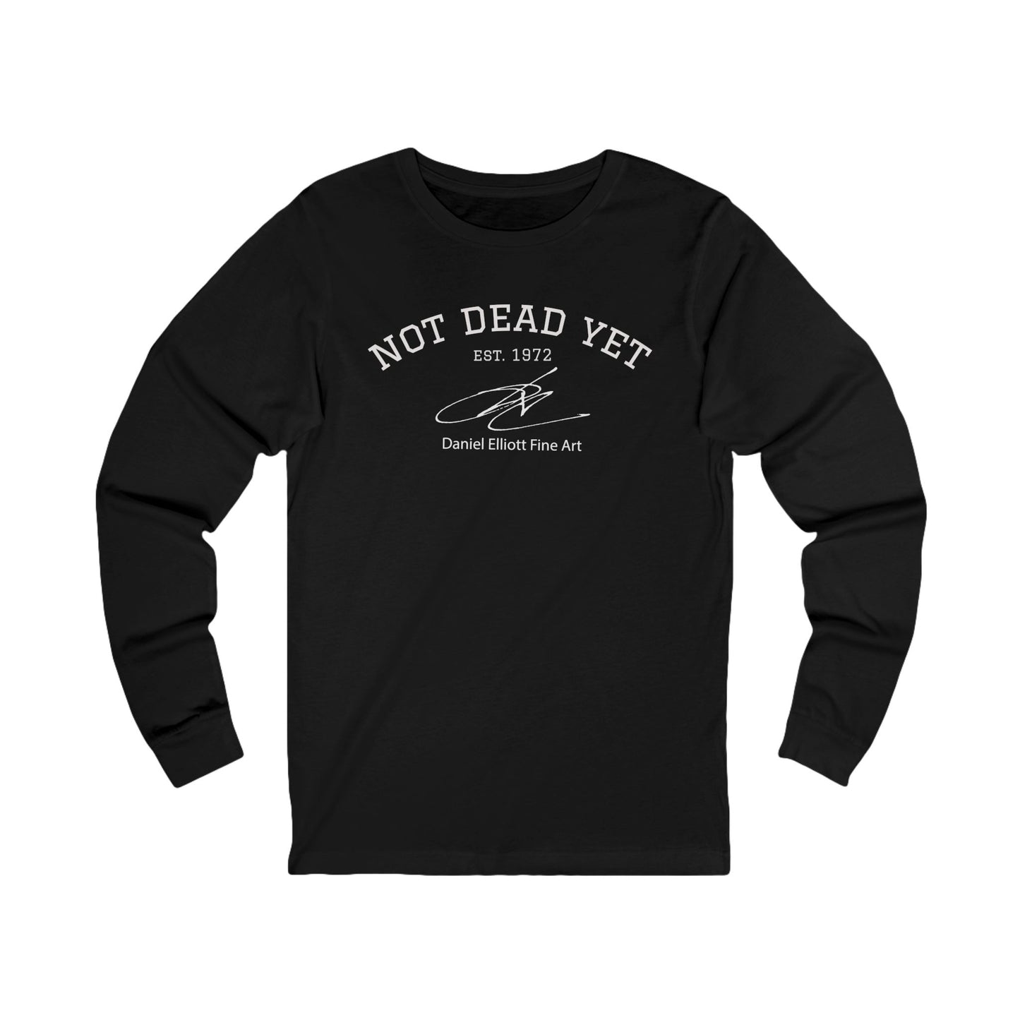 Not Dead Yet Long Sleeve Tee — Vintage Rock Graphic Shirt