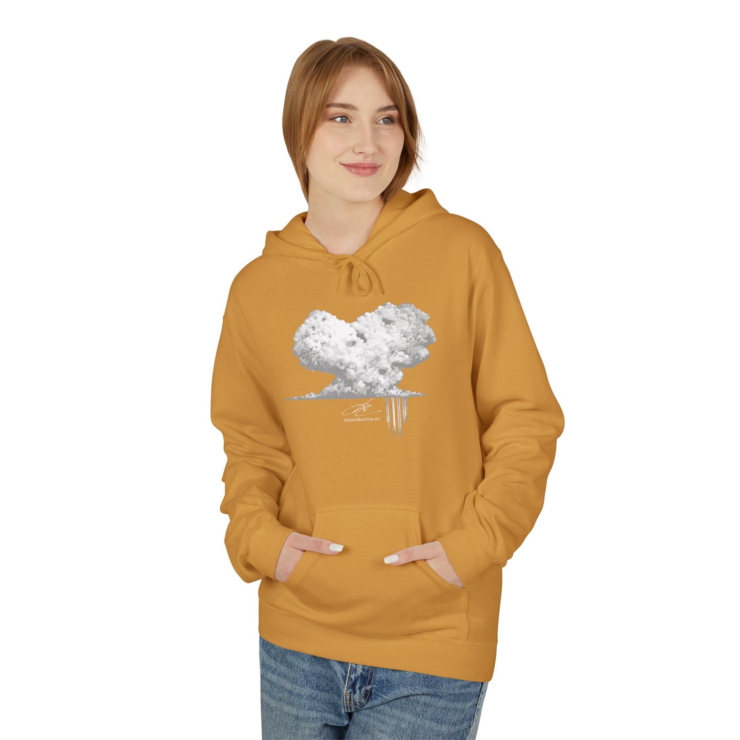 Cloud Hoodie — Cozy Scenic Graphic Hoodie