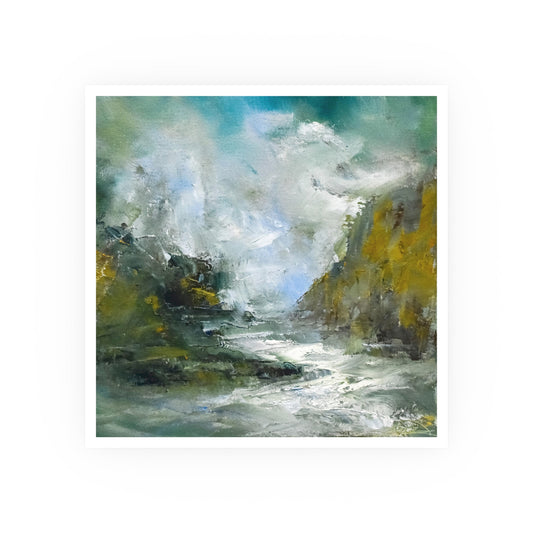 Satin and Archival Matte Wall Art, Serene Landscape Decor, Modern Home Decor, Nature Art Print, Gift for Art Lovers