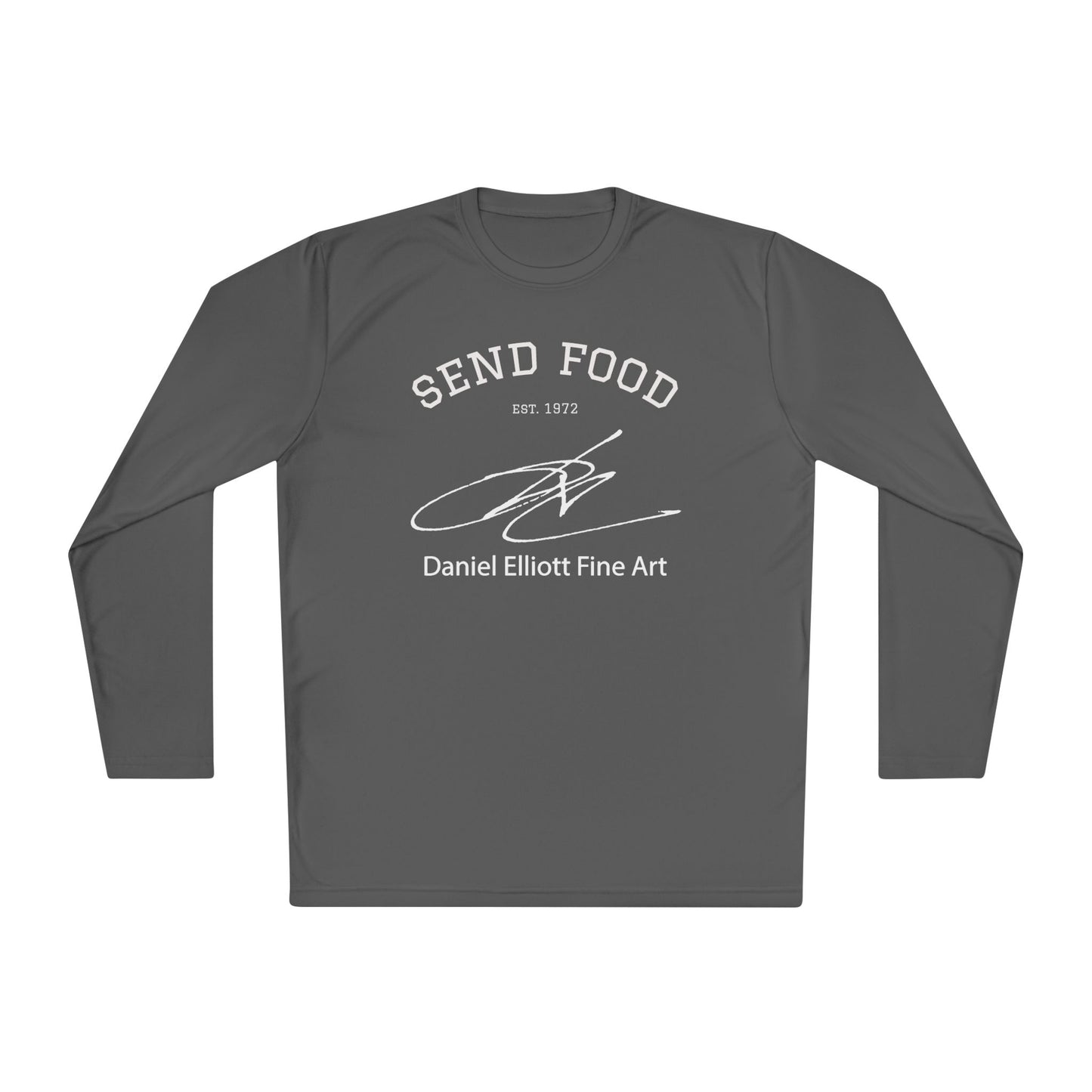 Send Food Long Sleeve Tee — Daniel Elliott Fine Art Signature Shirt