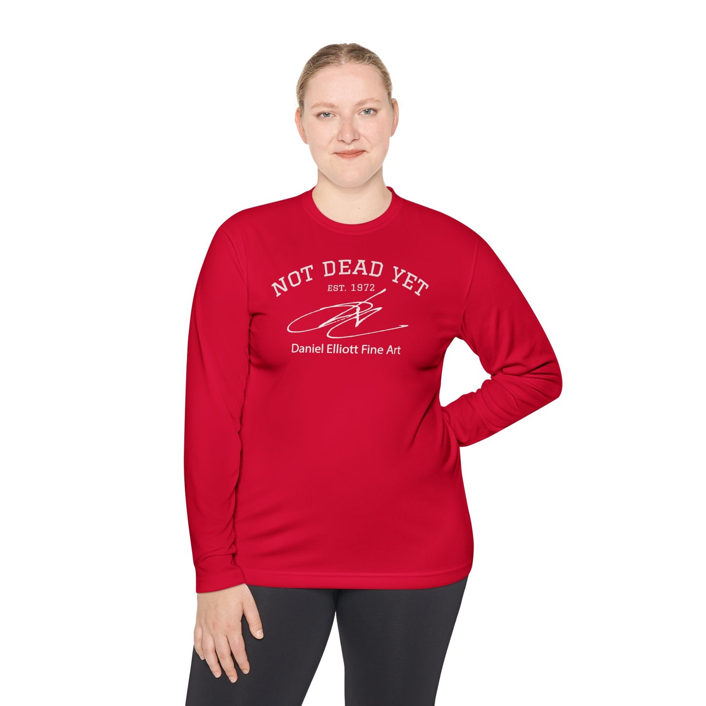 Not Dead Yet Long Sleeve Tee — Vintage Surf Skull Graphic