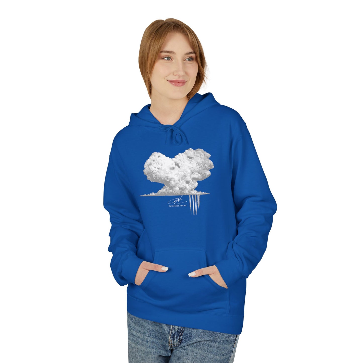 Cloud Hoodie — Cozy Scenic Graphic Hoodie